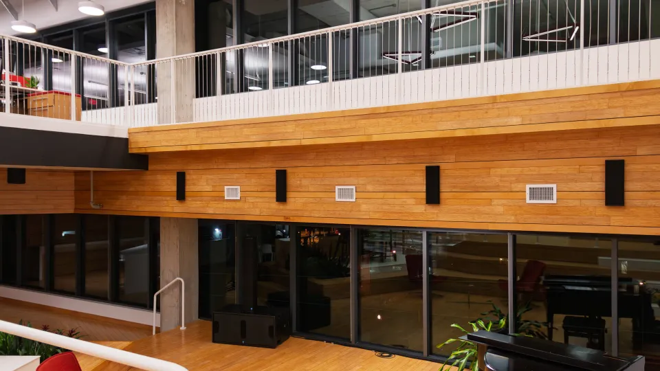 SESAC headquarters AV integration project in Nashville.